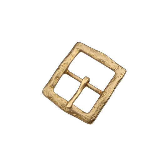 #6 Natural Brass Middle Pin Buckle